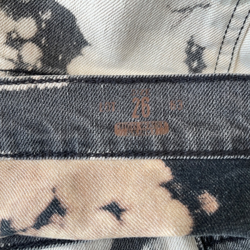 GUCCI WOMAN TIE DYE EMBROIDERED TIGER SKINNY JEANS - Picture 5 of 13